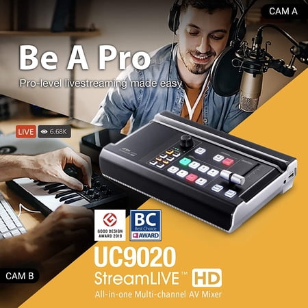ATEN UC9020 StreamLive HD All-in-One Multi-Channel AV Mixer