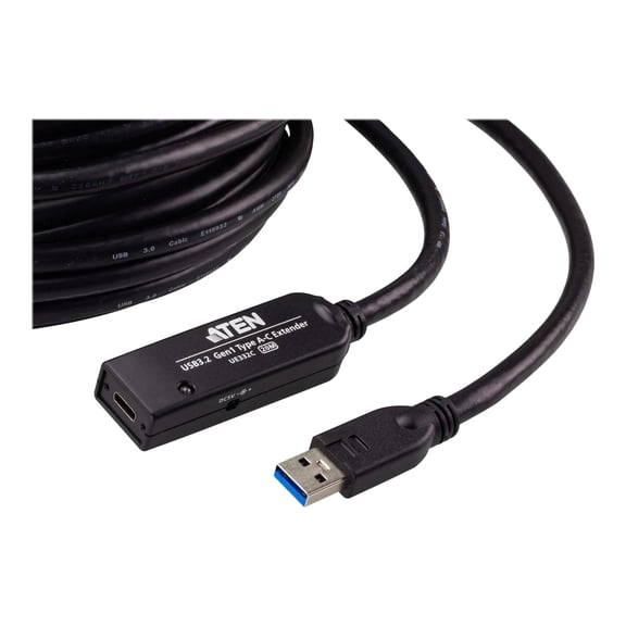 ATEN UE332C, 66 FT (20M) USB 3.2 GEN1 EXTENDER CABLE