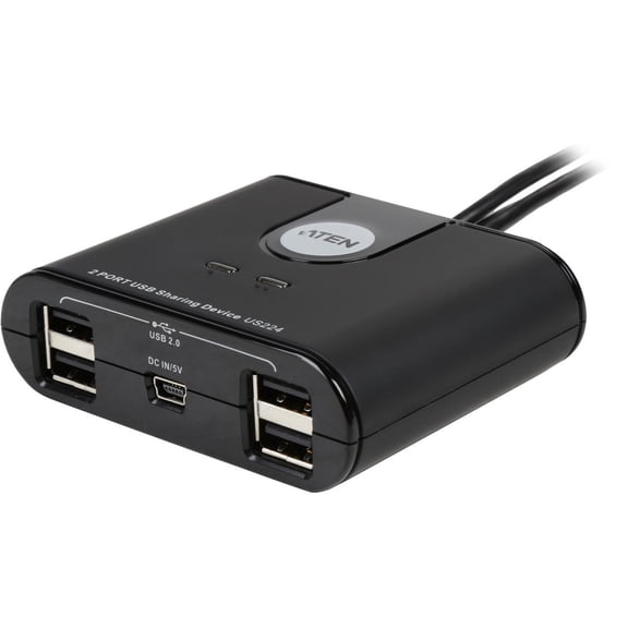 ATEN US224 2-Port USB Peripheral Sharing Device