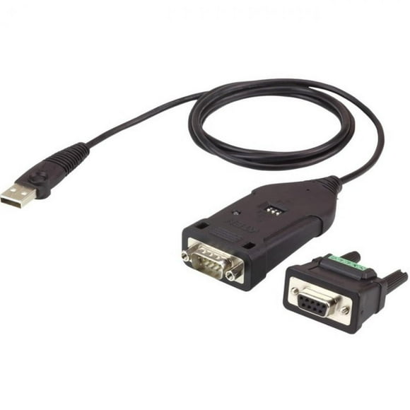 ATEN USB to RS-422/485 Adapter - 3.94 ft Serial/USB Data Transfer Cable for Notebook, Camera, Alarm - First End: 1 x USB 2.0 Type A - Male - Second End: 1 x 9-pin DB-9 RS-422/485 Serial - Male - 92...