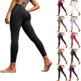 thumbnail image 1 of ATENAR Leggings for Women,Womens Leggings,Casual,Soft,Stretch Fabric,Fast Drying,Black,XL, 1 of 7