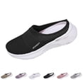 thumbnail image 1 of ATENAR Sandals for Women Beach Fashion Womens Sandals Solid Color Womens Shoes Pink 6.5, 1 of 4