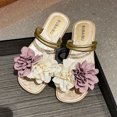 thumbnail image 1 of ATENAR Sandals for Women Comfortable Slide Womens Sandals Casual Womens Shoes Gold 8.5, 1 of 9