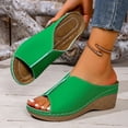 thumbnail image 1 of ATENAR Sandals for Women Fashion Solid Color Womens Sandals Outdoor Shoes Women White 9.5, 1 of 9
