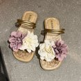 thumbnail image 1 of ATENAR Sandals for Women Summer Beach Womens Sandals Fashion Shoes Women Gold 6.5, 1 of 5