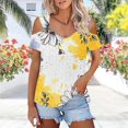thumbnail image 1 of ATENAR Shirts for Women Lightweight Loose Womens Shirts Summer Tee White M, 1 of 6