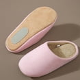 thumbnail image 1 of ATENAR Slippers for Women Fashion Wide Mens Shoes Fuzzy House Slipper Pink 40, 1 of 3
