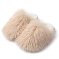 thumbnail image 1 of ATENAR Slippers for Women Fuzzy Slip On Womens Shoes indoor and Outdoor House Slipper Brown 38, 1 of 3