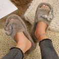 thumbnail image 1 of ATENAR Slippers for Women Slip On indoor and Outdoor Womens Shoes Comfy House Slipper Brown 5.5, 1 of 9