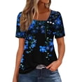 thumbnail image 1 of ATENAR T Shirts for Women Lightweight Loose Womens Shirts Summer Tee Multicolor L, 1 of 4