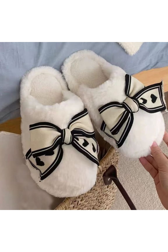 Womens Slippers Slip On indoor and Outdoor Shoes Women Comfy House Slipper White 40