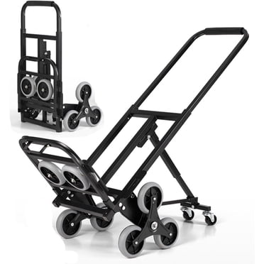 Milwaukee 300 Lb Heavy Duty Steel Hand Truck / Dolly – Lightweight, 2 Never-Flat Wheels, Foldable Moving Cart
