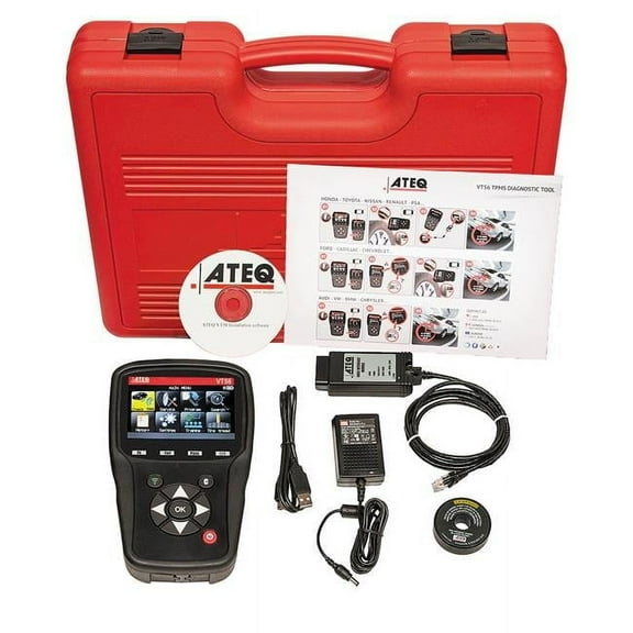 ATEQ OBDII Tire Pressure Monitoring System Scan Tool - Black