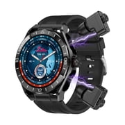 ATEVIX Smart Watch with Earbuds for Android and iPhone,1.52 HD Screen,Answer/Make Calls,Fitness Tracker,Ultra-Thin Design,Watch with Earbuds for Men Women