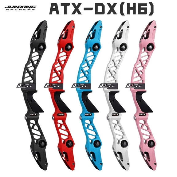 ATF-DX Archery ILF Bow Riser 25inch Competitive Reverse Bow Outdoor Shooting H6(pink)