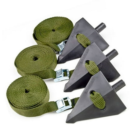 ATG-R Arbor supplies Tree Guying Kit, NYLON - Small trees 2-4" in Regular Soil
