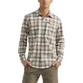 thumbnail image 1 of ATG by Wrangler Men's Long Sleeve Hike to Fish Shirt, Bistre Plaid, 1 of 5