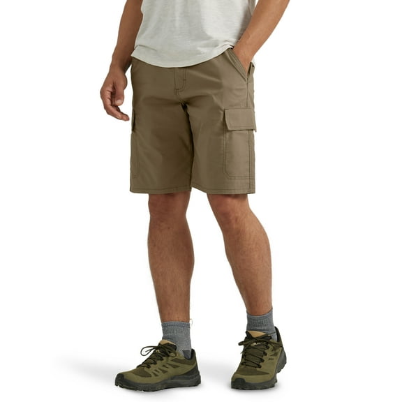 ATG by Wrangler® Men's Outdoor Flex Cargo Short with Moisture Wicking and UPF 40+