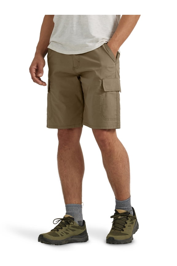 ATG by Wrangler® Men's Outdoor Flex Cargo Short with Moisture Wicking and UPF 40+