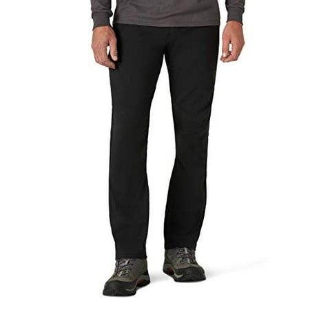 ATG by Wrangler Men's Zip Pocket Trail Pant, Black, 30W x 30L