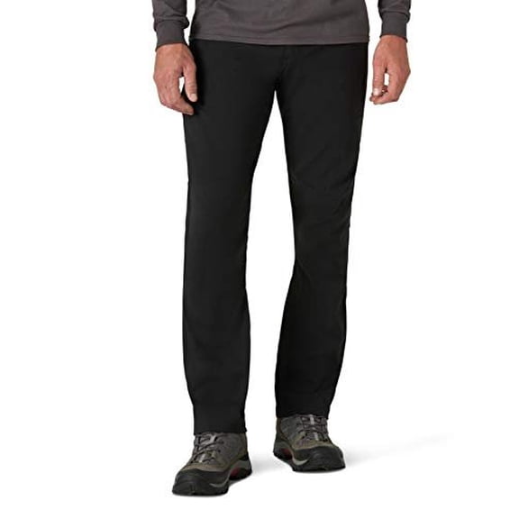 ATG by Wrangler Men's Zip Pocket Trail Pant, Black, 30W x 30L