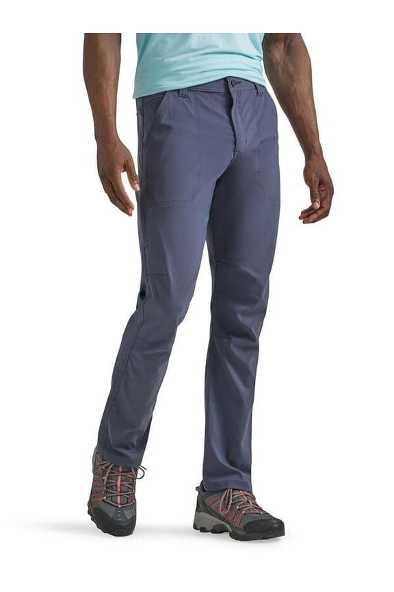 by Wrangler Men's Zip Pocket Trail Pant, Blue Nights