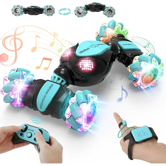 ATHLERIA Gesture RC Car Toys for Age 6-14 Boys&Girls,2024 Mini Twist Car with Pro Coreless Motor,Hand Remote Control Drift Stunt Car,Best Birthday Gifts Ideas for Kids Age 678910+ yr