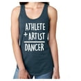 thumbnail image 1 of ATHLETE ARTIST DANCER Racerback Tank, 1 of 2