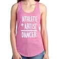 thumbnail image 1 of ATHLETE ARTIST DANCER Racerback Tank, 1 of 3