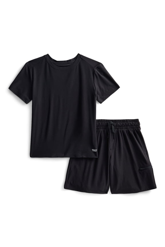 Boys' ButterCore Tee and Shorts Set, 2-Piece, Sizes 4-18 & Husky