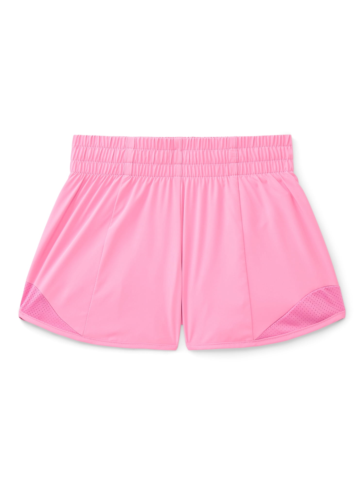 Athletic Works Girls Athletic Run Shorts, Sizes 4-18 & Plus