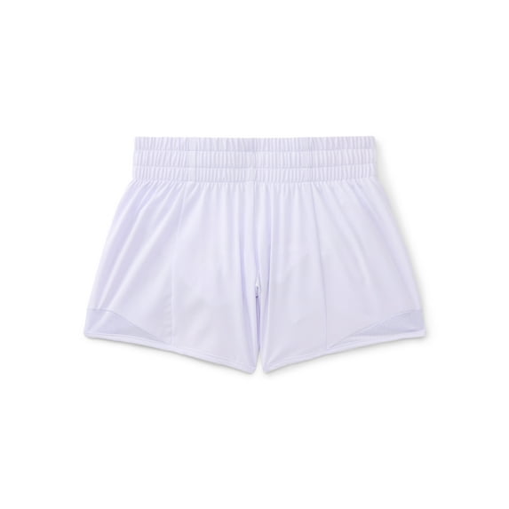Athletic Works Girls Athletic Run Shorts, Sizes 4-18 & Plus