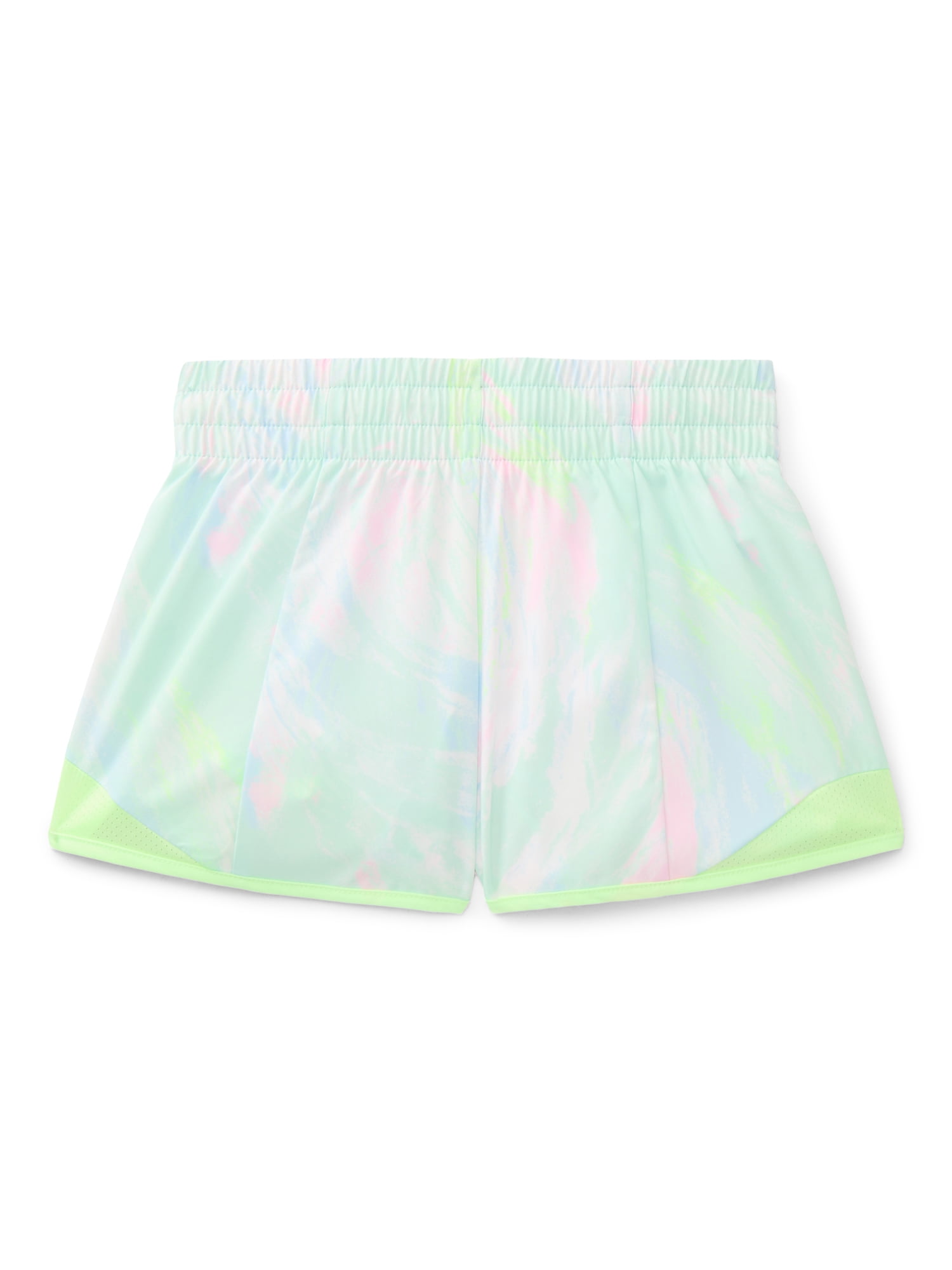 Athletic Works Girls Athletic Run Shorts, Sizes 4-18 & Plus