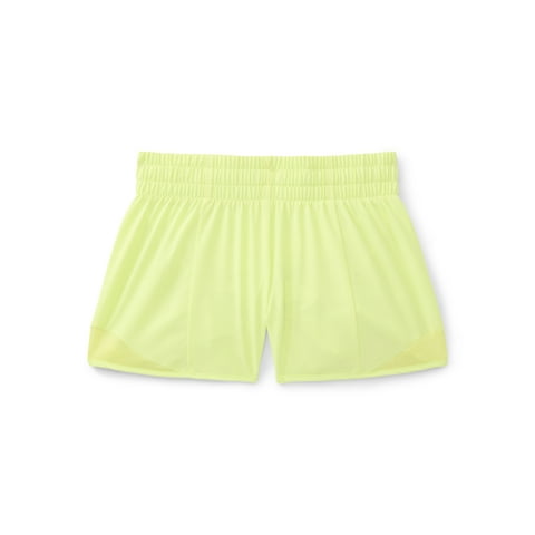 Girls Athletic Run Shorts, Sizes 4-18 & Plus