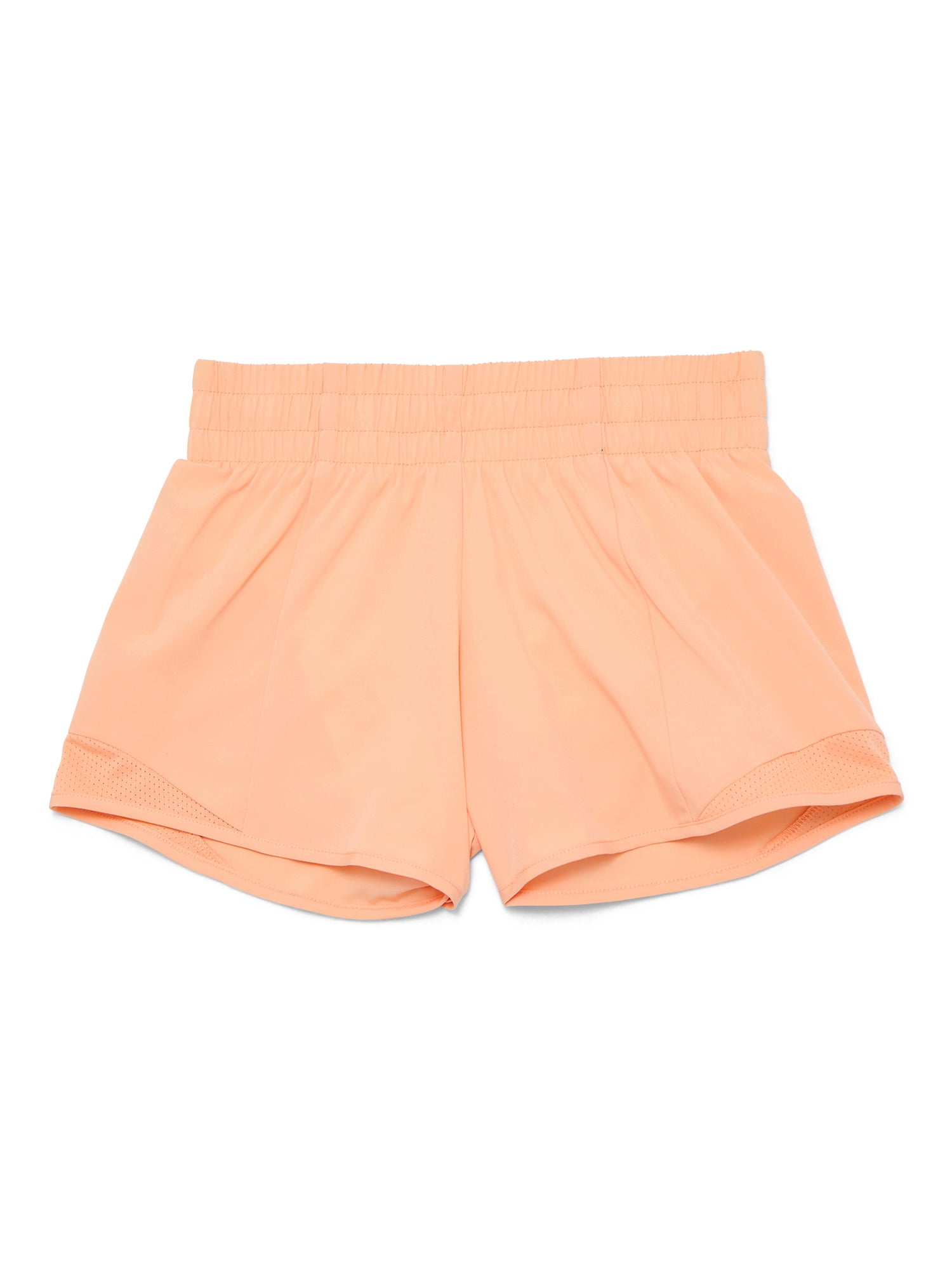 Athletic Works Girls Athletic Run Shorts, Sizes 4-18 & Plus