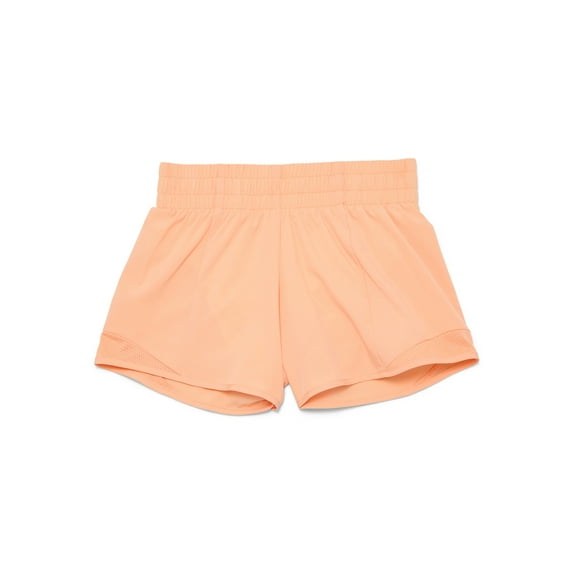 Athletic Works Girls Athletic Run Shorts, Sizes 4-18 & Plus