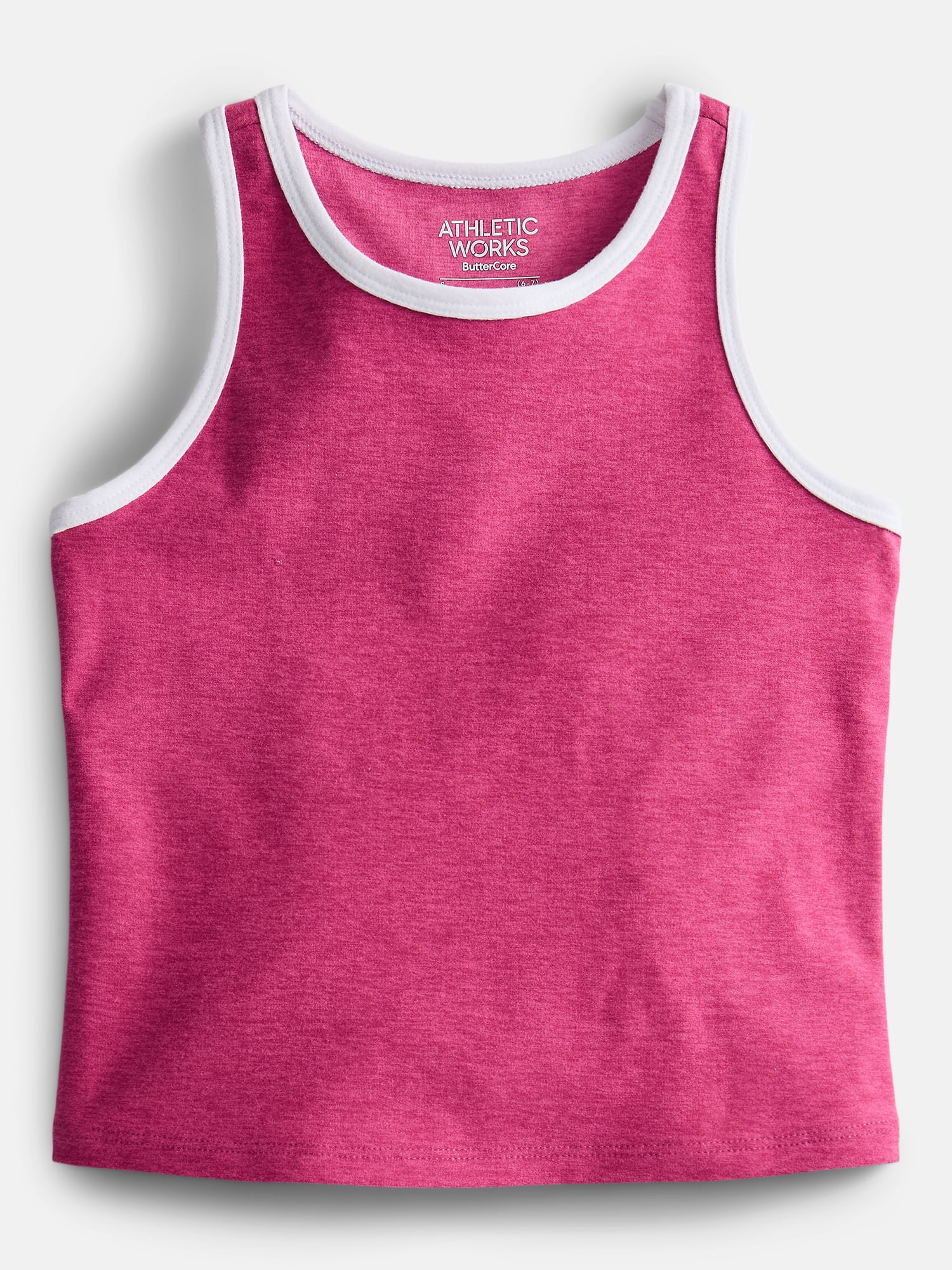 Athletic Works Girls ButterCore Tank Top, Sizes 4-18