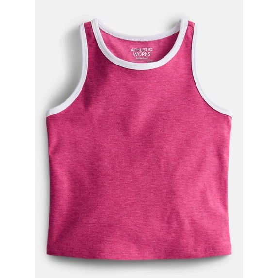 Athletic Works Girls ButterCore Tank Top, Sizes 4-18