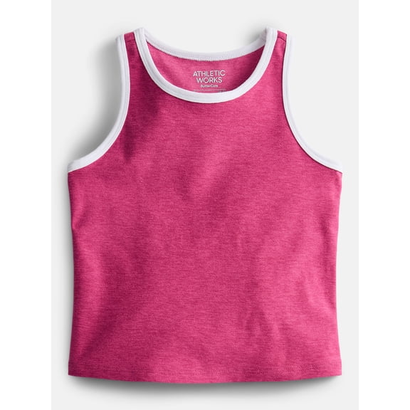 Athletic Works Girls ButterCore Tank Top, Sizes 4-18