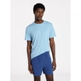 thumbnail image 1 of Athletic Works Men's and Big Men's Tri Blend Pocket Tee, Sizes XS-4XLT, 1 of 5