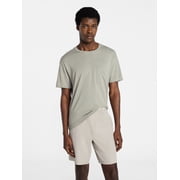 Athletic Works Mens and Big Mens Tri Blend Pocket Tee, Sizes XS-4XLT