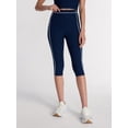 thumbnail image 1 of Athletic Works Women's and Women's Plus ButterCore Compression Capris, Sizes XS-4X, 1 of 7