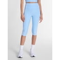 thumbnail image 1 of Athletic Works Women's and Women's Plus ButterCore Compression Capris, Sizes XS-4X, 1 of 7