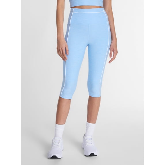 Athletic Works Women's and Women's Plus ButterCore Compression Capris, Sizes XS-4X