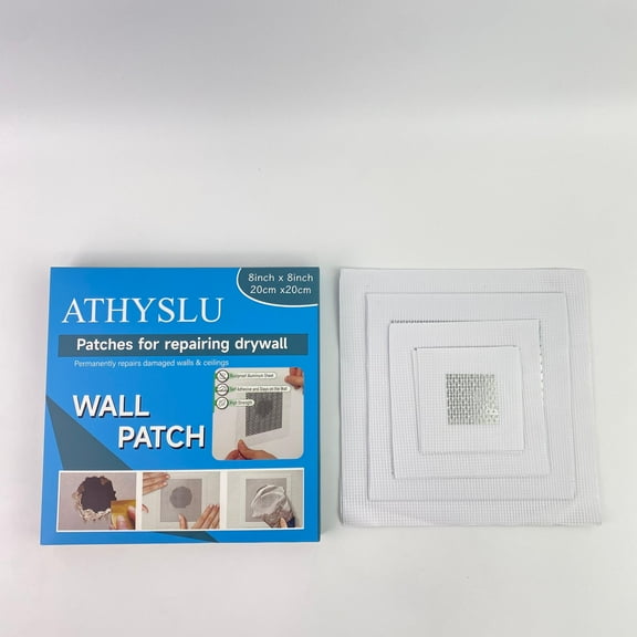 ATHYSLU Patches for repairing drywall,Drywall Repair Kit, Dry Wall Patch Kits, Wall Repair Patch Kit, Wall Patch Repair Kit, Drywall Hole Patch, Drywall Patch Kit, Wall Hole Repair Kit