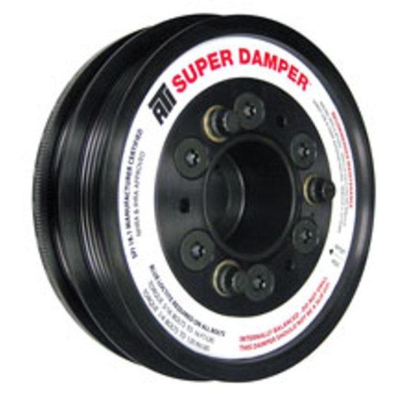 ATI Damper - 5.67in - Alum - 7 Grv - Honda K20 - Street - 02+ 2.0L - Civic Type-R / Acura RSX - 1Pc