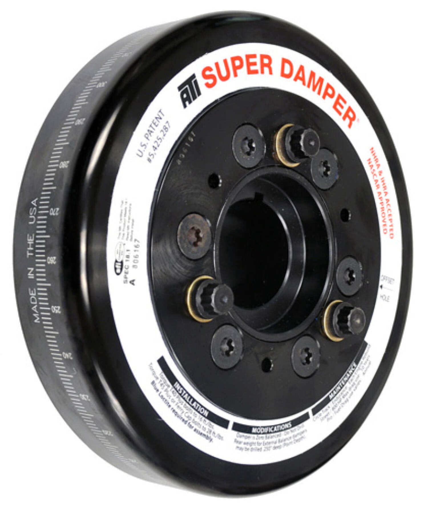 ATI Damper for 2020+ Toyota Supra and 2019+ BMW Z4 B58 Aluminum, 7.074 ...