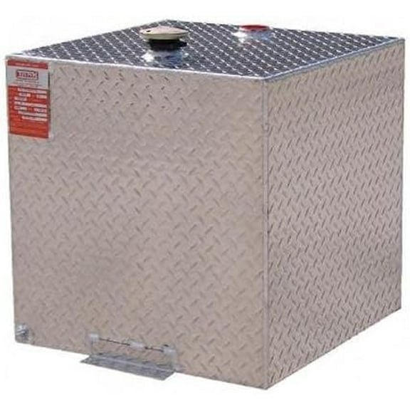 ATI TTR55 DOT Approved 55 Gallon Rectangular Aluminum Refueling Transfer Tank