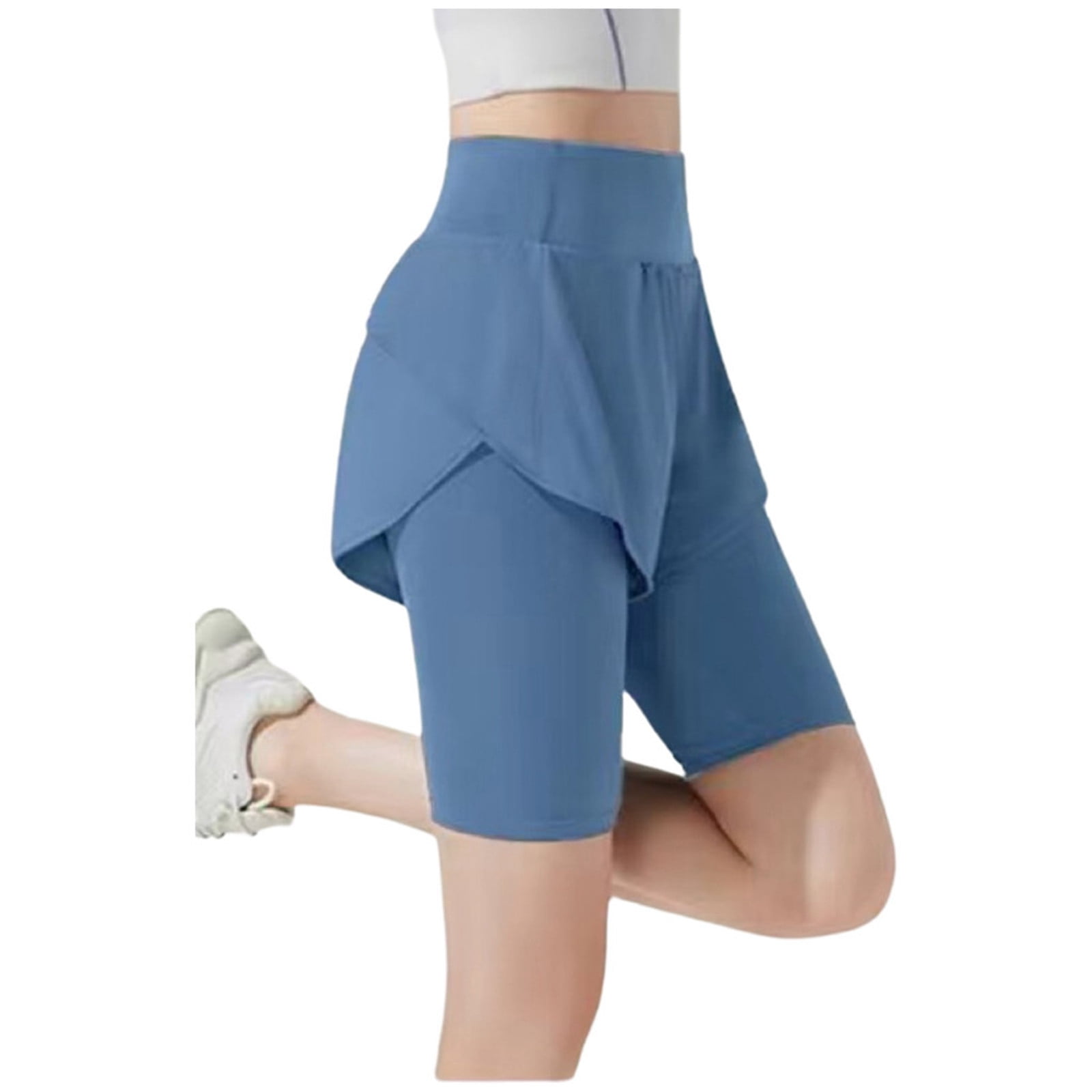 ATIENUBEE Capri Leggings for Women Yoga Two Piece Sports Pants for