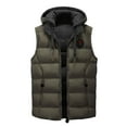 ATIENUBEE Heated Puffer Jacket Men Smart Usb Abdo Back Neck Four
